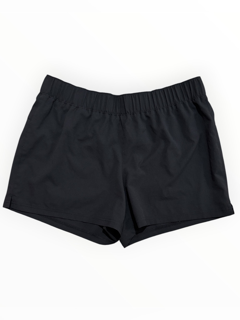 Columbia PFG Women’s Fishing Shorts Black Outdoor Zip Pocket Large